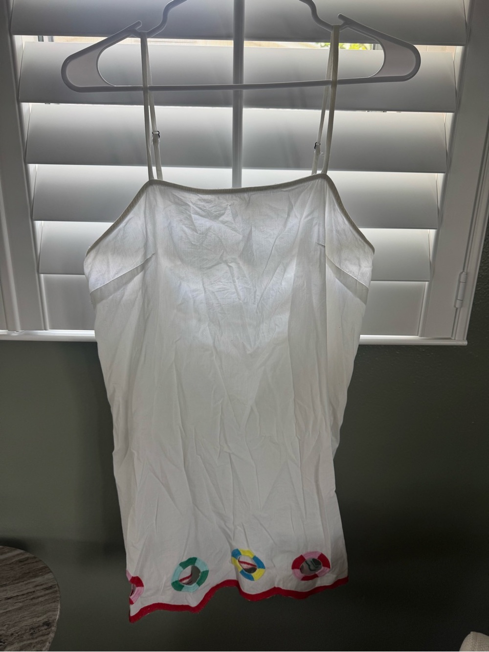 Anthropologie swim coverup size M